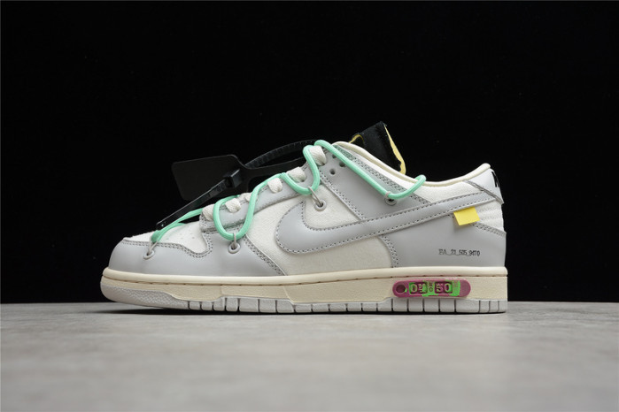 of nike dunk low 04 of 50 ow dm1602-114