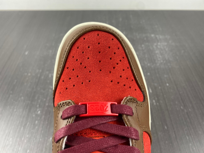 nike dunk low retro prm year of the rabbit light crimson fd4203-661