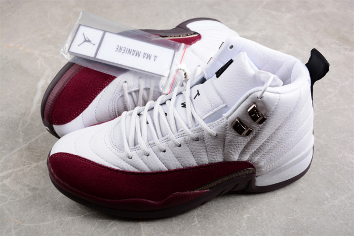 a ma manière x air jordan 12 “white” dv6989-100