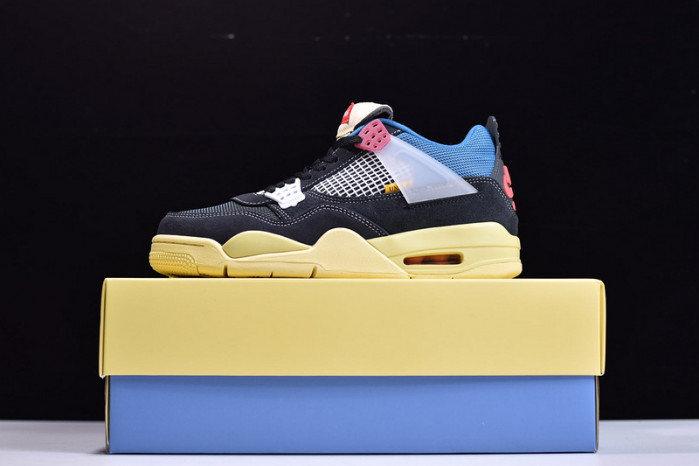 air jordan 4 retro union off noir dc9533-001