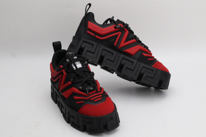 vse chain reaction black sneaker