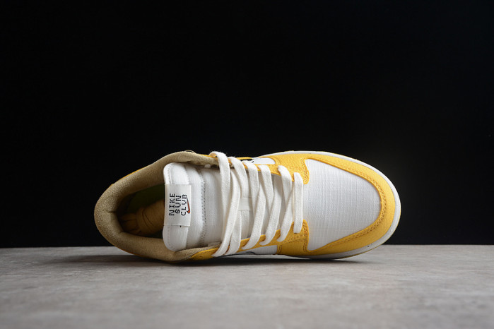 nike dunk low retro sun club wheat grass orange dv1681-100