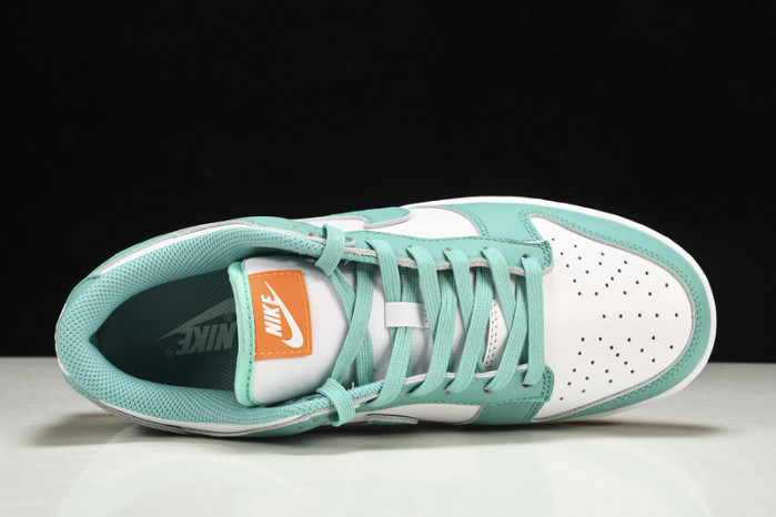 nike dunk low white turquoise dv2190-100
