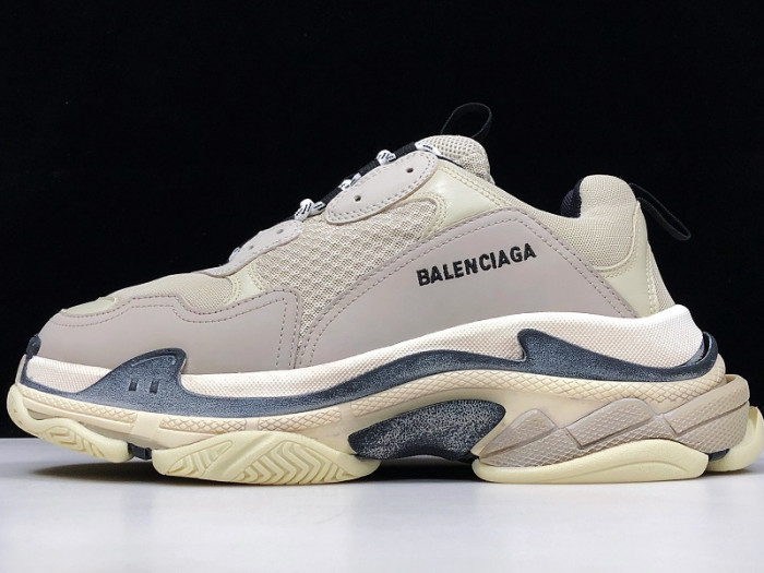 bl triple-s sneakers cream h903p056